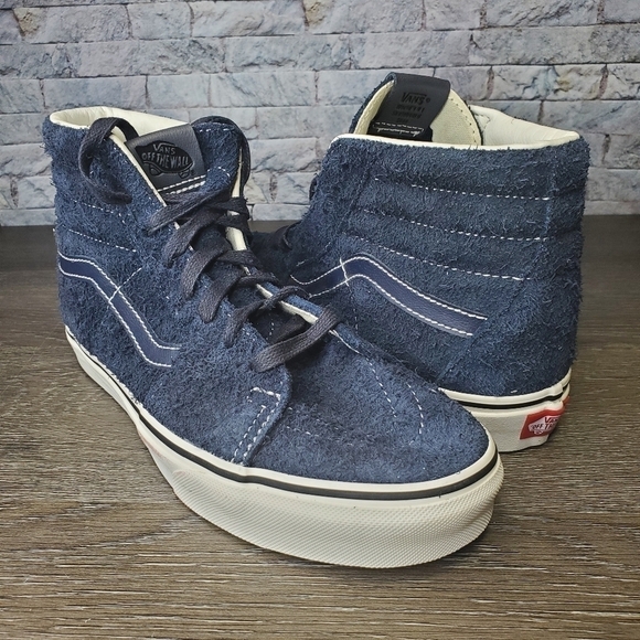 New Vans Sk8-Hi Hairy Suede - Picture 1 of 9
